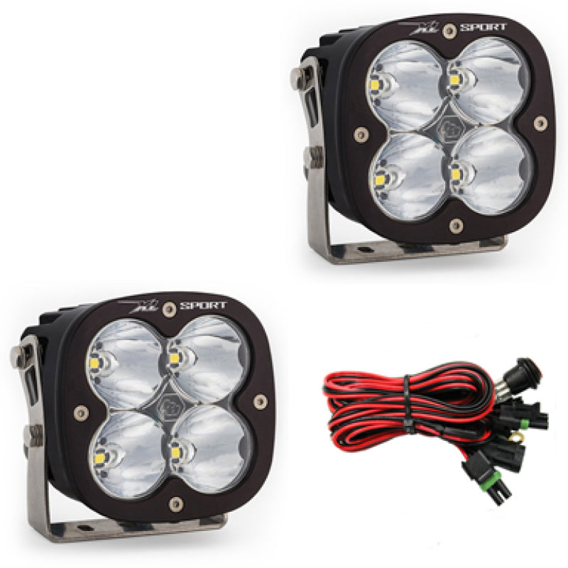 Baja Designs XL Sport Series High Speed Spot Pattern Pair LED Light Pods - Racecraft Industries
