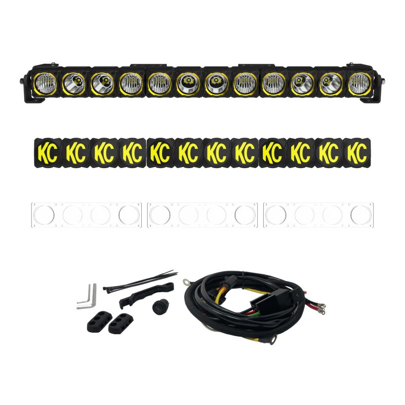 KC HiLiTES FLEX ERA LED 30in. Light Bar - Master Kit - Racecraft Industries