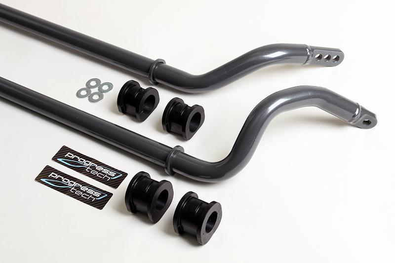 Progress Tech 14-19 Chevy Corvette C7 Front/Rear Sway Bar Kit(F 32mm Tub Non-Adj / R 33.3mm Tub Adj) - Racecraft Industries