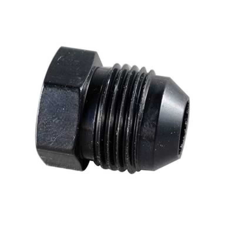 Fragola -6AN Aluminum Flare Plug - Black - Racecraft Industries