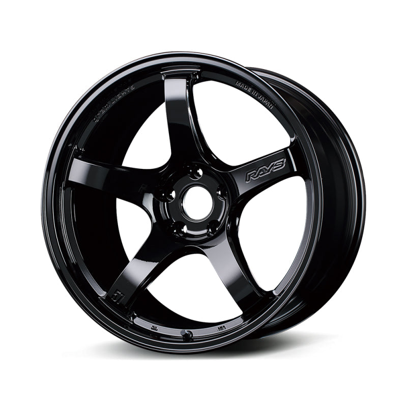 Gram Lights 57CR 18x9.5 +38 5x114.3 Gloss Black Wheel - Racecraft Industries