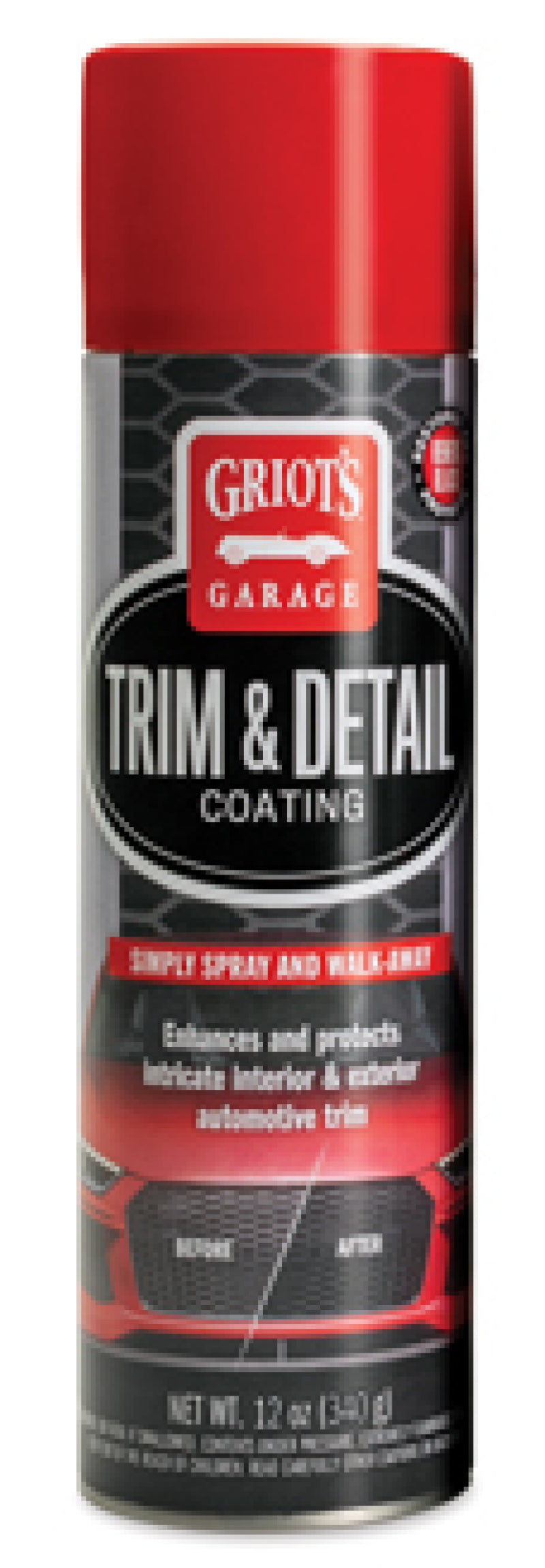 Griots Garage Trim & Detail Aerosol - 12oz - Racecraft Industries