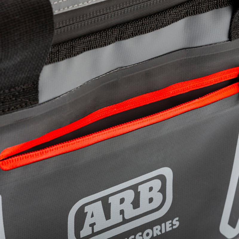 ARB Cooler Bag Charcoal w/ Red Highlights 15in L x 11in W x 9in H Holds 22 Cans - Racecraft Industries