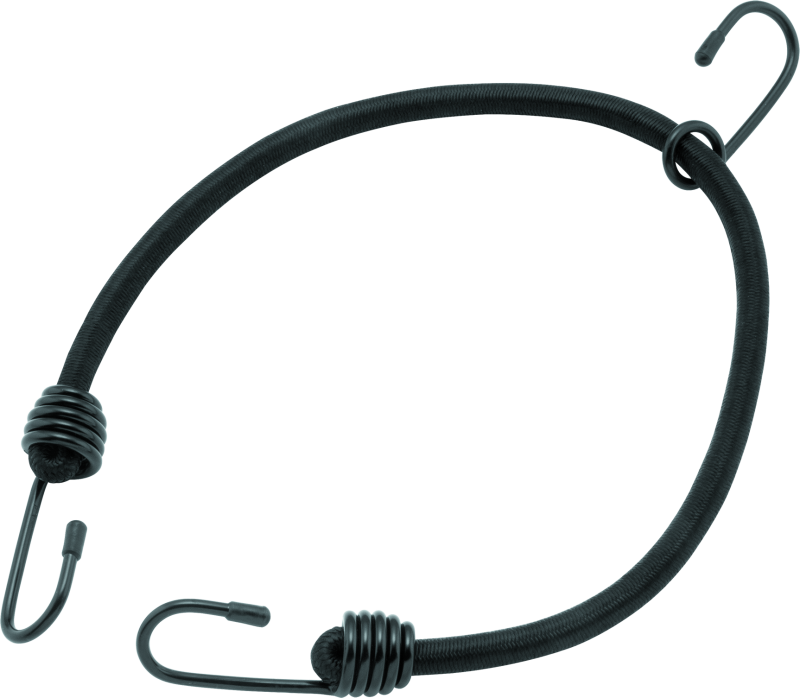 BikeMaster Bungee 24in Heavy Duty 3 Hook Black - Racecraft Industries