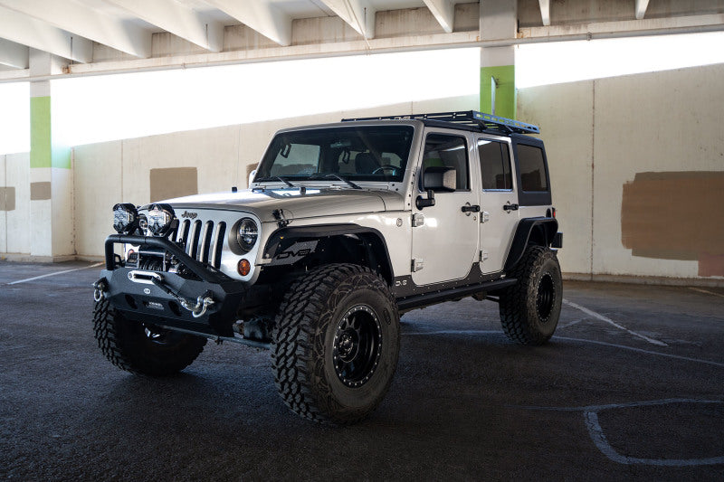 DV8 Offroad 07-18 Jeep Wrangler JK Short Roof Rack - Racecraft Industries