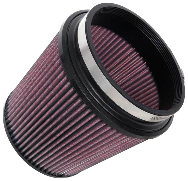 K&N Universal Tapered Filter 6in Flange ID x 7.5in Base OD x 5.875in Top OD x 6.5in Height - Racecraft Industries