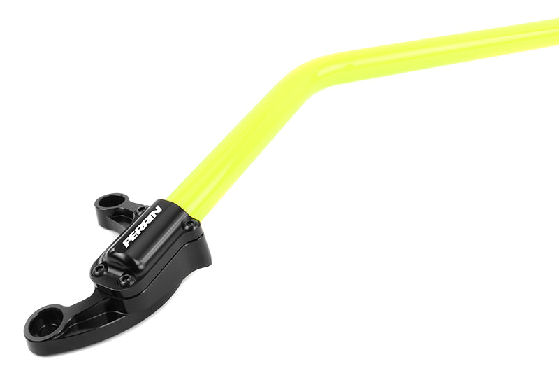 Perrin 08-16 WRX/STi Front Neon Yellow Strut Brace - Racecraft Industries