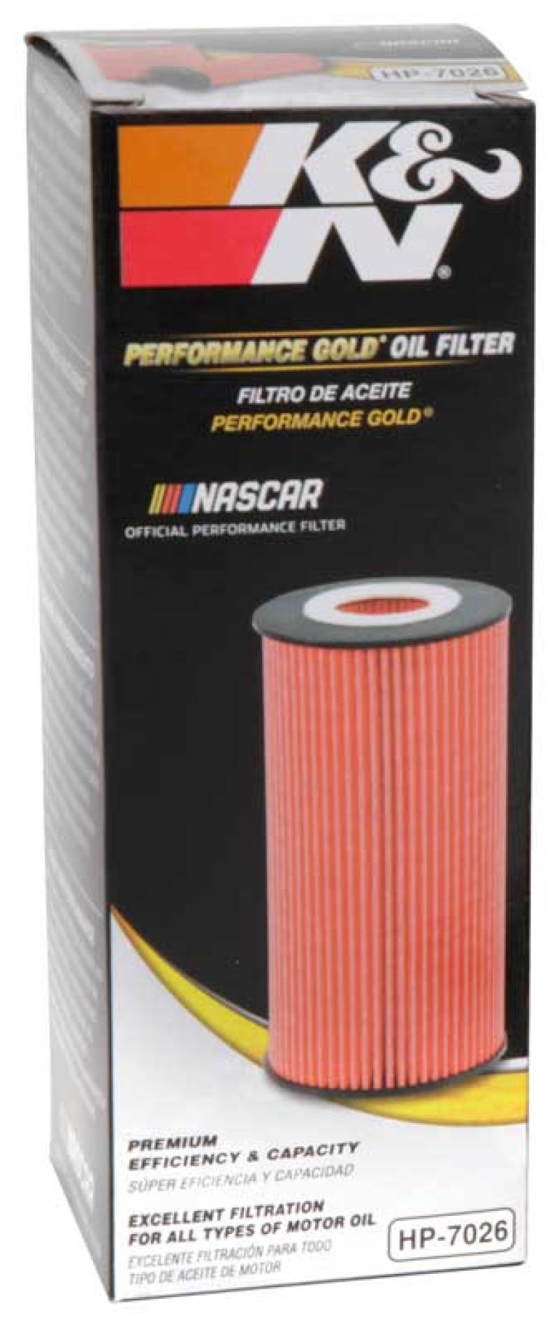 K&N Performance Oil Filter for 14-17 Dodge Durango 3.6L / 14-17 Jeep Grand Cherokee 3.6L - Racecraft Industries