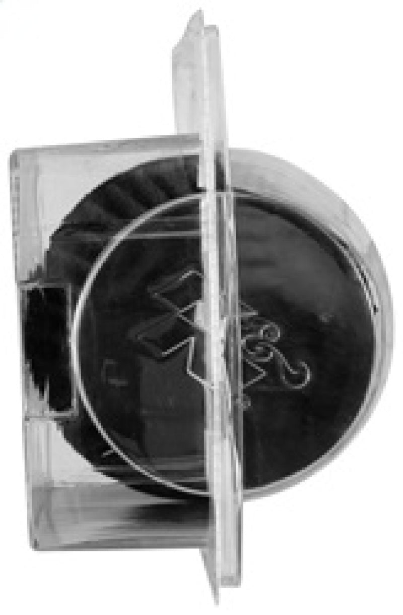 K&N Universal Chrome Filter 2 3/4in FLG / 4 1/2in Bottom / 4 1/2in Height - Racecraft Industries