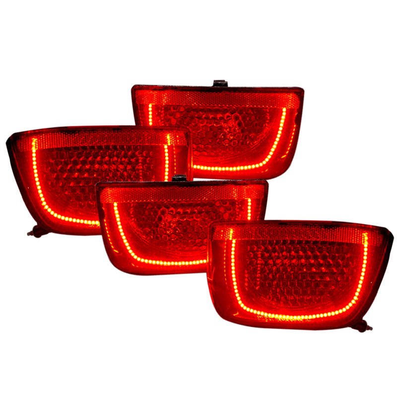 Oracle Chevy Camaro 10-13 Afterburner 2.0 Tail Light Halo Kit - Red SEE WARRANTY - Racecraft Industries