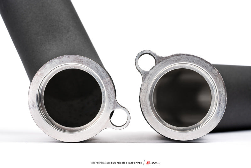 AMS Performance 15-18 BMW M3 / 15-20 BMW M4 w/ S55 3.0L Turbo Engine Charge Pipes - Racecraft Industries