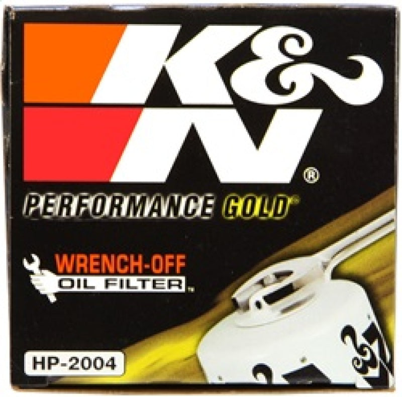 K&N 87-92 Supra Non-Turbo / 99-04 Grand Cherokee 4.0 Performance Gold Oil Filter - Racecraft Industries