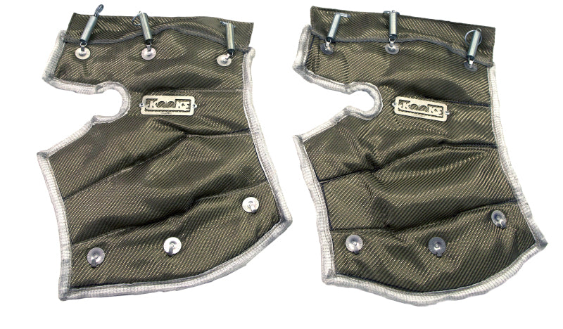 Kooks 2020+ Chevrolet Corvette C8 LT2 6.2L Heat Shield Blankets for Ultra Green Catted Connect Pipes - Racecraft Industries