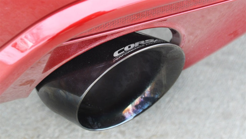 Corsa 2015-2017 Ford Mustang GT Fastback 5.0 3in Xtreme Cat Back Exhaust w/ Dual Black 4.5in Tips - Racecraft Industries