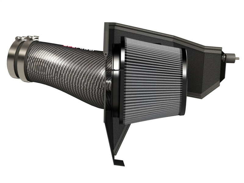 aFe POWER Magnum FORCE Carbon Fiber Stage 2 Pro Dry S CAIS - 11-18 Dodge Challenger/Charger V8-6.4L - Racecraft Industries