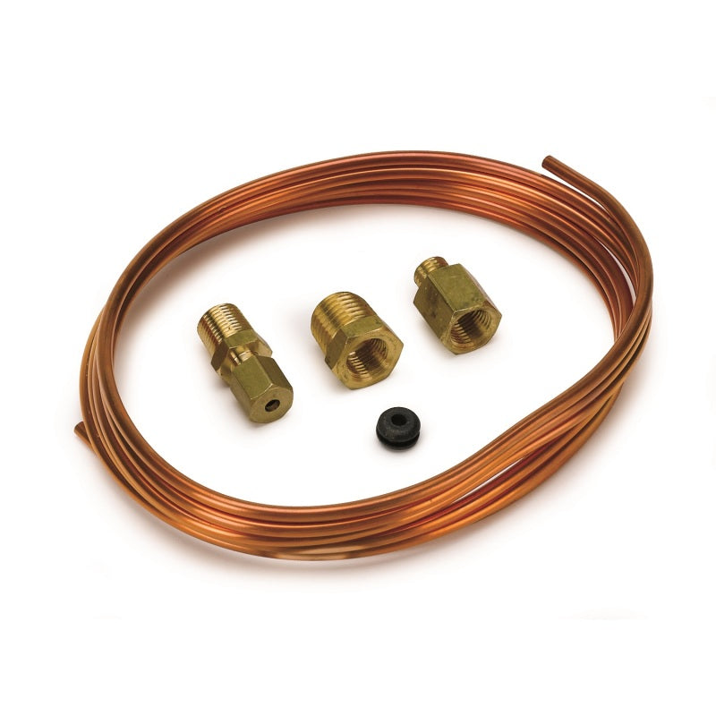 Autometer 6 Foot Copper Tubing 1/8 Inch Diameter - Racecraft Industries