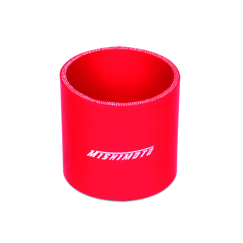 Mishimoto 3.0 Inch Red Straight Coupler - Racecraft Industries
