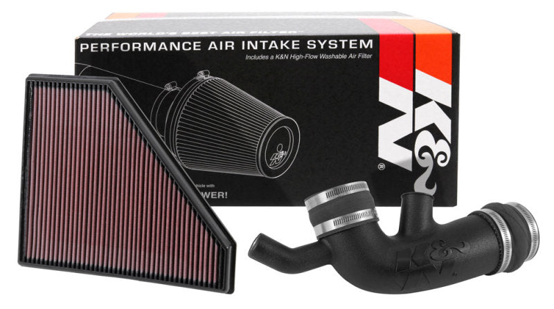 K&N 16-19 Chevrolet Camaro V6-3.6L Performance Intake Kit - Racecraft Industries