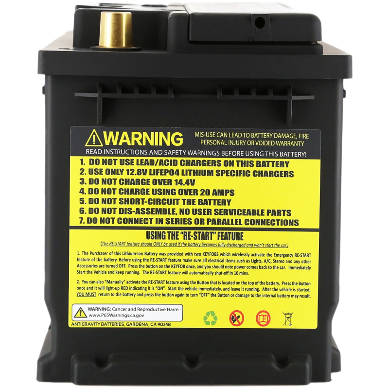 Antigravity H6/Group 48 Lithium Car Battery - Racecraft Industries