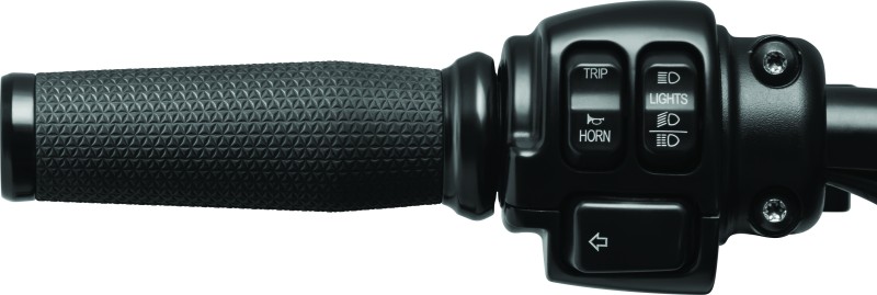 Kuryakyn Thresher Grips Throttle-By-Wire Black - Racecraft Industries