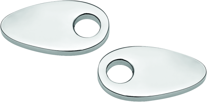 Kuryakyn Fender Strut Plates Chrome - Racecraft Industries