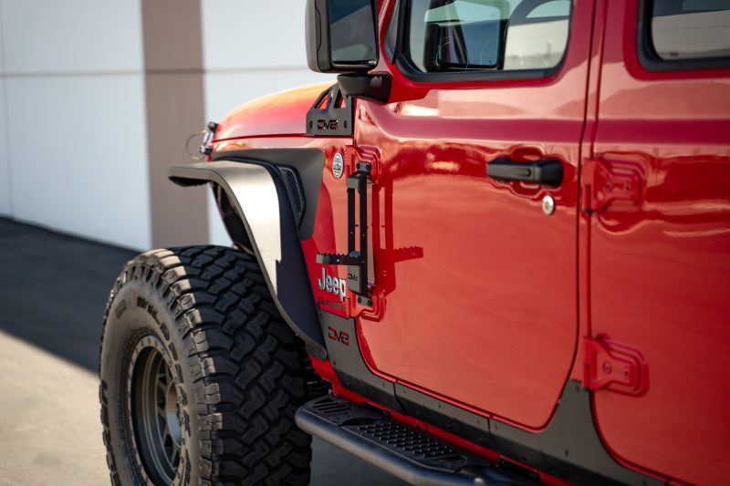 DV8 Offroad 07-23 Jeep Gladiator/Wrangler JT/JK/JL Hinge Mounted Step - Racecraft Industries