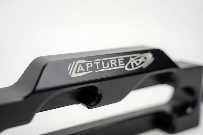 Addictive Desert Designs 1-5/16in Winch Fairlead Plate w/ Recessed Round End Hook - Black - Racecraft Industries