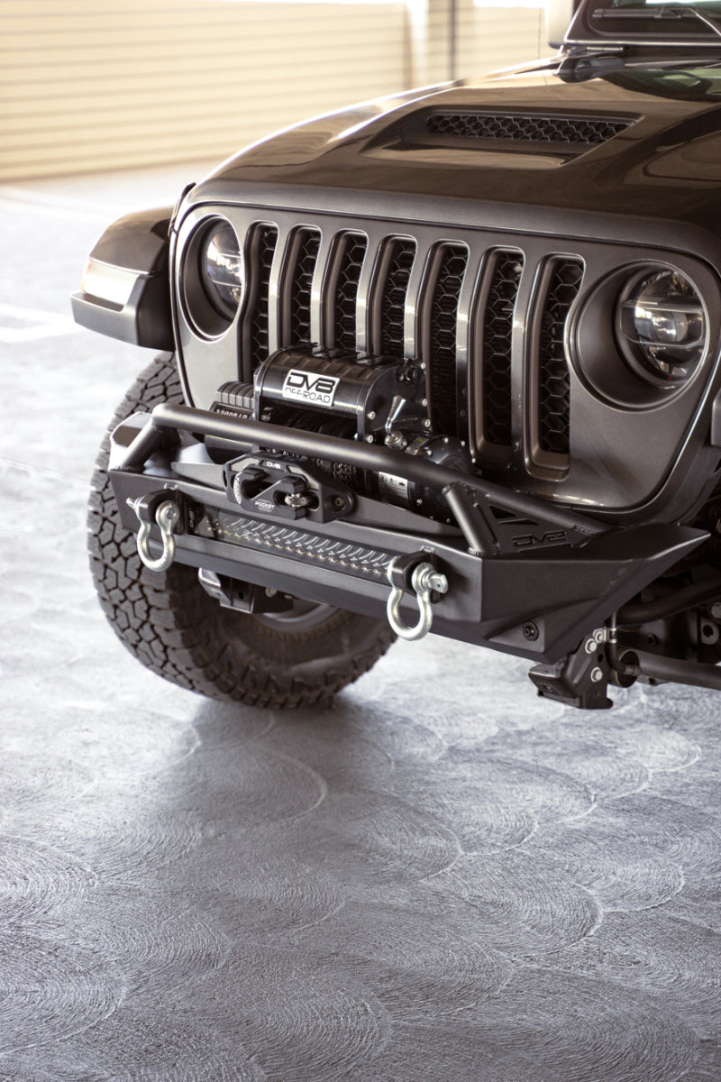 DV8 Offroad 07-23 Jeep Wrangler JK/JL & Gladiator JT FS-1 Series Stubby Front Bumper - Racecraft Industries