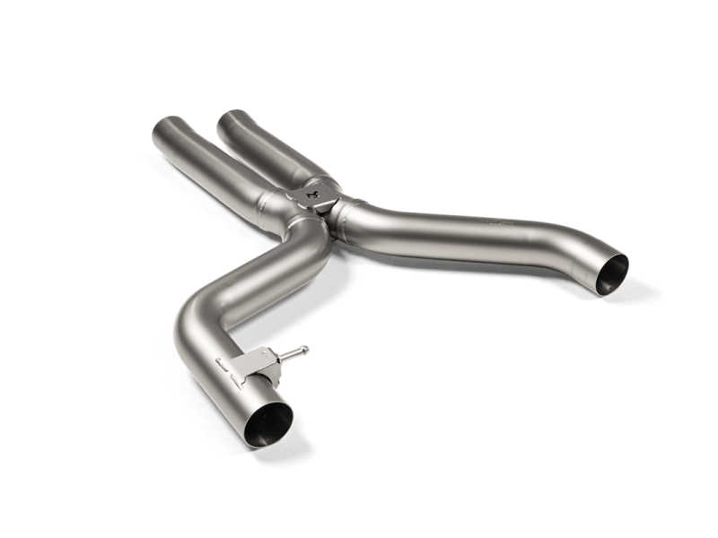 Akrapovic 2021+ BMW G87 M2, G80 M3 & G82 M4 Evolution Short Link pipe w/o Resonator (Titanium) - Racecraft Industries