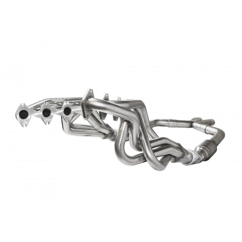 Kooks 05-10 Ford Mustang GT Manual 1 5/8in x 2 1/2in SS Long Tube Headers and OEM Catted SS X Pipe - Racecraft Industries