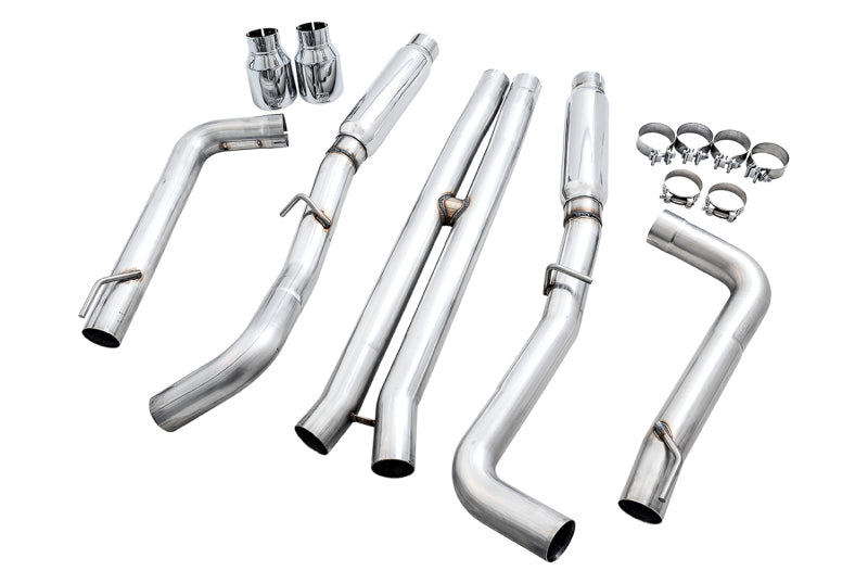 AWE Tuning 2015+ Dodge Charger 6.4L/6.2L Supercharged Track Edition Exhaust - Chrome Silver Tips - Racecraft Industries