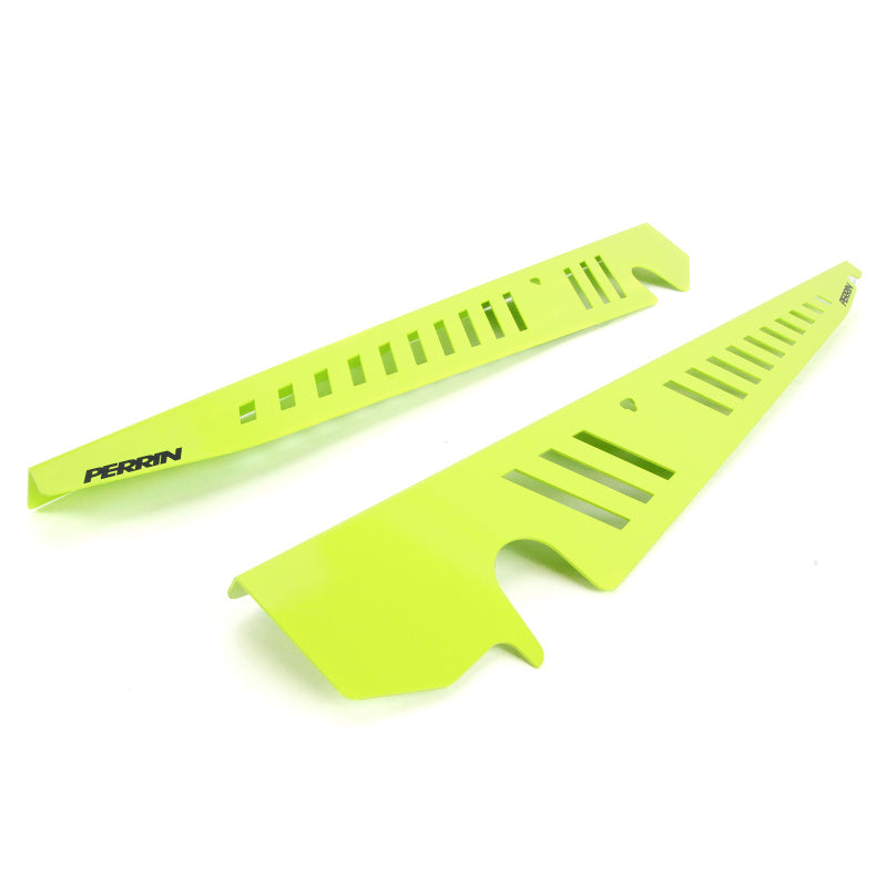 Perrin 2015+ Subaru WRX/STI Fender Shroud Set - Neon Yellow - Racecraft Industries