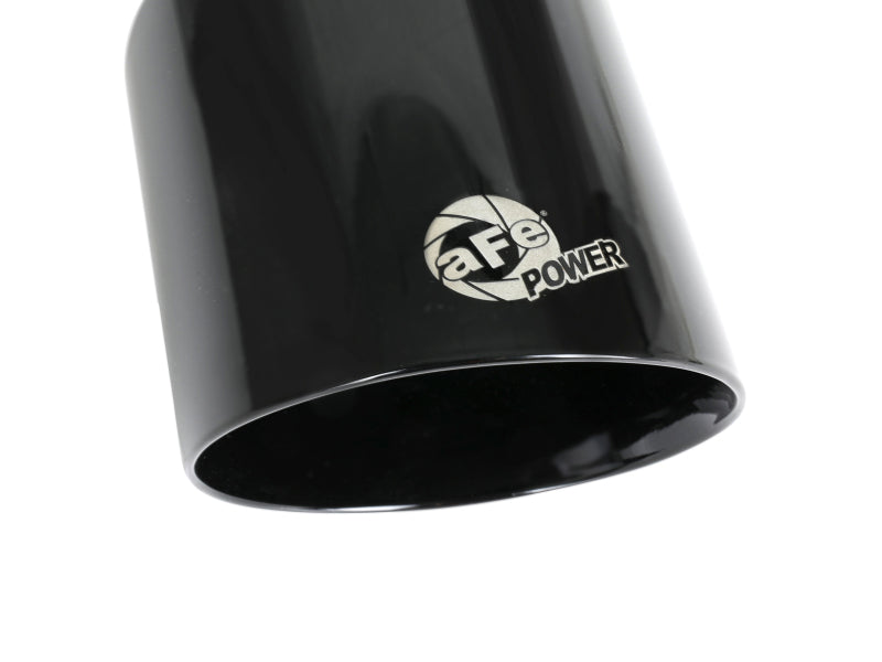aFe MACH Force-XP 4-1/2in Black OE Replacement Exhaust Tips - 15-19 Dodge Charger/Hellcat - Racecraft Industries