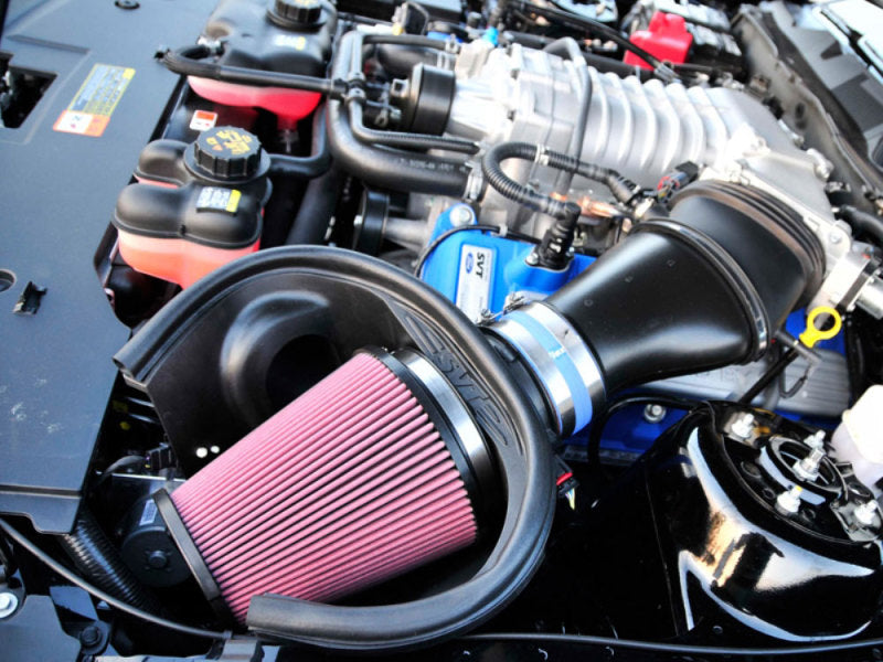 Airaid 10-14 Ford Mustang Shelby 5.4L Supercharged Direct Replacement Filter - Oiled / Red Media - Racecraft Industries