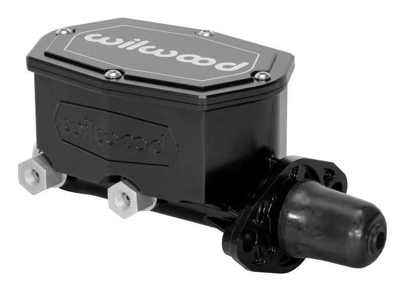 Wilwood Compact Tandem Master Cylinder - 1in Bore - (Black) - Racecraft Industries