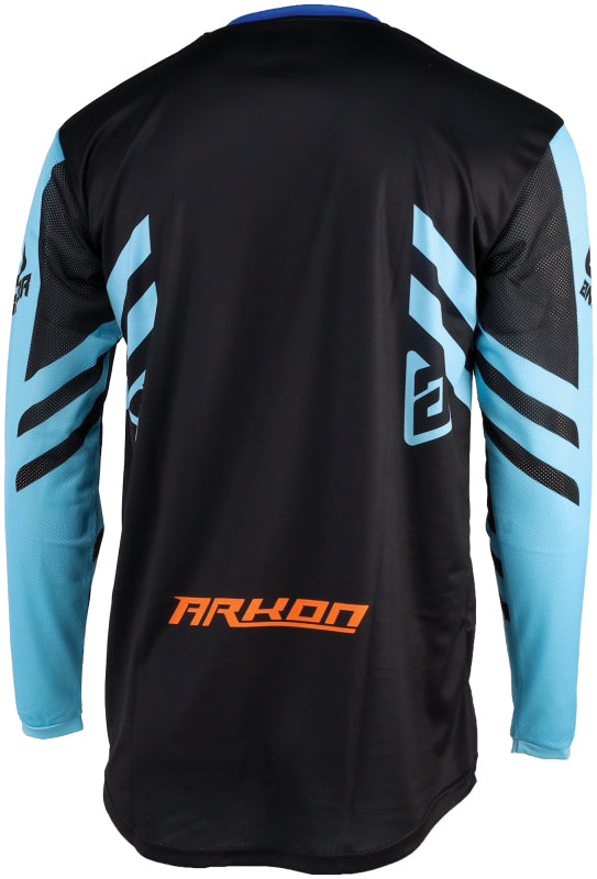 Answer 25 Arkon Nitrus Jersey Blue/Black/Hyper Orange - Small - Racecraft Industries