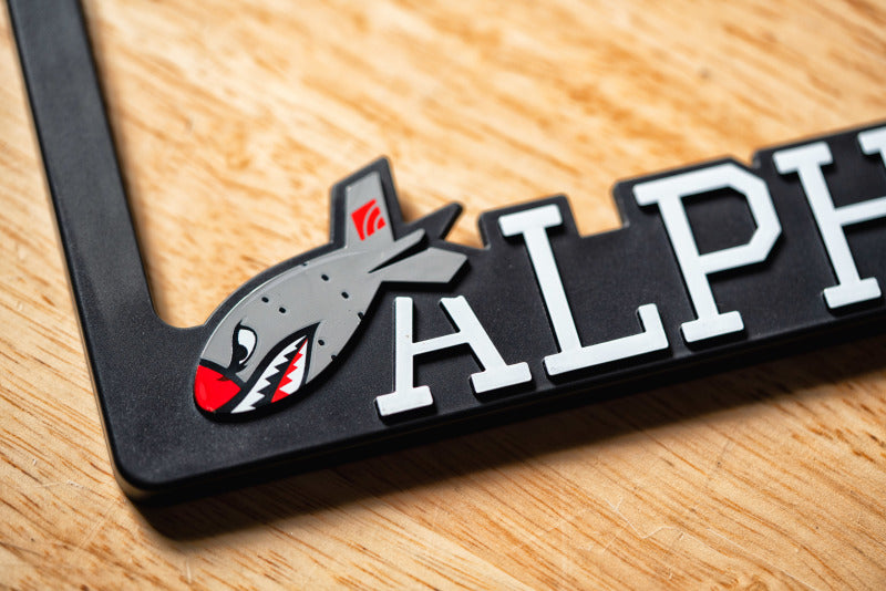 AMS Performance AMS / Alpha Army License Plate Frame - Racecraft Industries