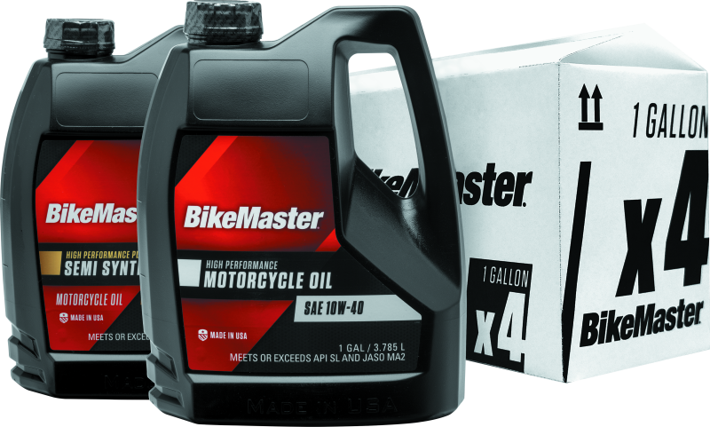 BikeMaster 10W40 Performance Oil - Gallon - Racecraft Industries