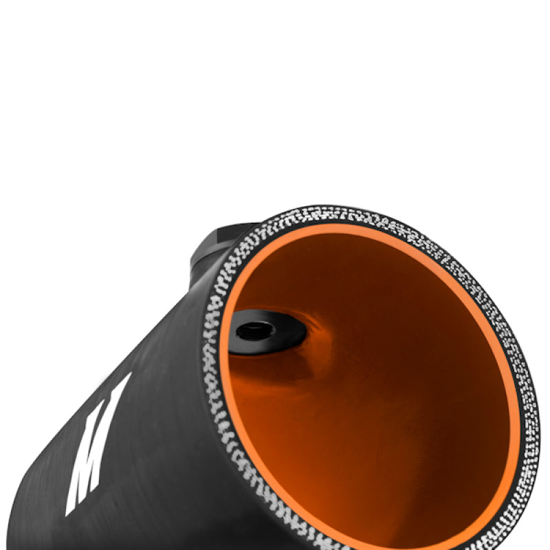 Mishimoto 3.0in Black Silicone Coupler w/ 1/8in NPT Bung - Racecraft Industries