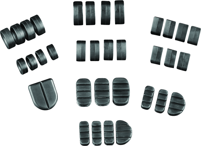 Kuryakyn ISO Large Peg Replacement Rubbers (8 Pcs) - Racecraft Industries