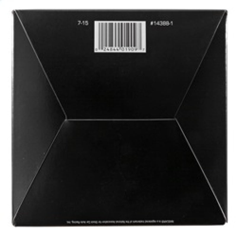 K&N Universal Rubber Filter - Round Tapered 6in Base OD x 3in Flange ID x 6in H - Racecraft Industries