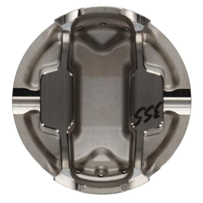 Wiseco Acura 4v Domed +8cc STRUTTED 87.0MM Piston Kit - Racecraft Industries