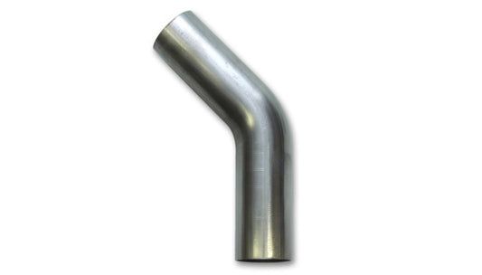 Vibrant 5in O.D. T304 SS 45 deg Mandrel Bend 6in x 6in leg lengths (7.5in Centerline Radius) - Racecraft Industries