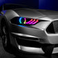 Oracle 18-21 Ford Mustang Dynamic DRL w/ Halo Kit & Sequential Turn Signal - ColorSHIFT SEE WARRANTY - Racecraft Industries