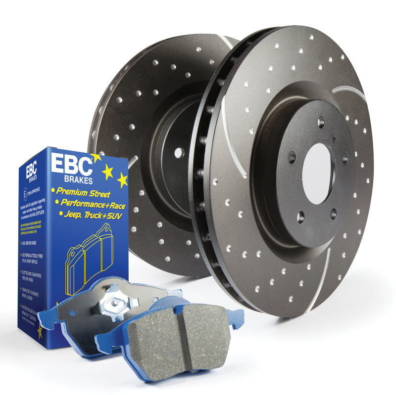 EBC S6 Kits Bluestuff Pads and GD Rotors - Racecraft Industries