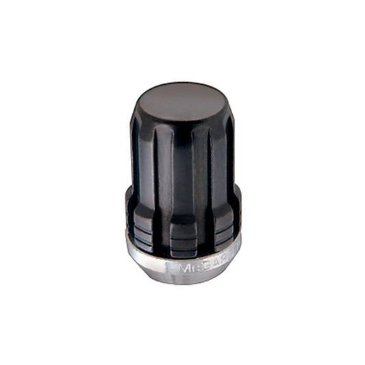 McGard SplineDrive Lug Nut (Cone Seat) M12X1.5 / 1.24in. Length (4-Pack) - Black (Req. Tool) - Racecraft Industries