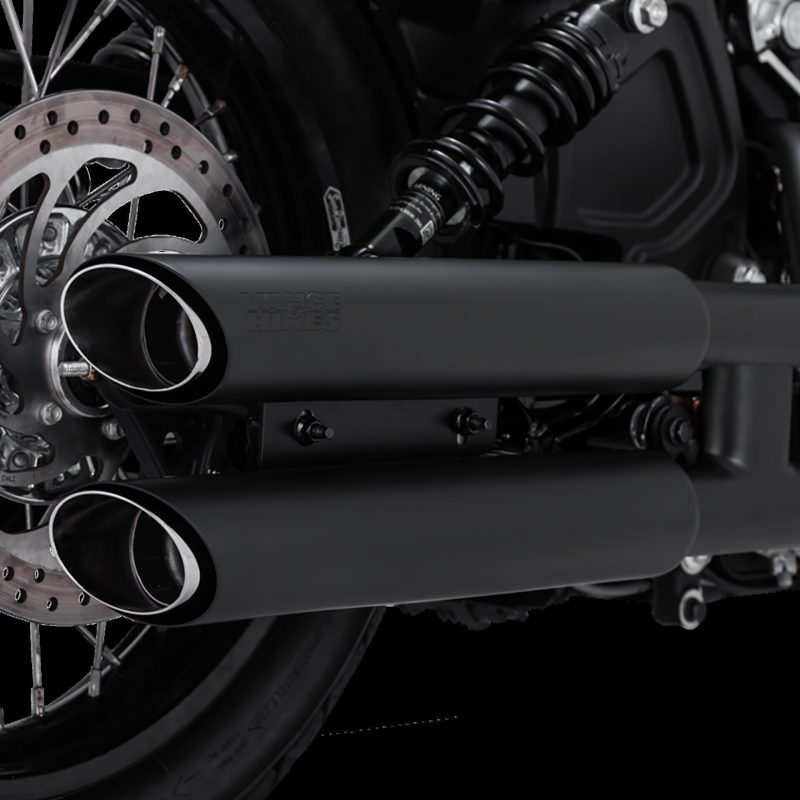 Vance & Hines 15-20 Harley Davidson Indian Scout Twin Slash 3in PCX Slip-On Exhaust - Racecraft Industries