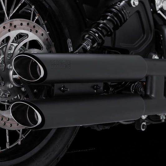 Vance & Hines 15-20 Harley Davidson Indian Scout Twin Slash 3in PCX Slip-On Exhaust - Racecraft Industries