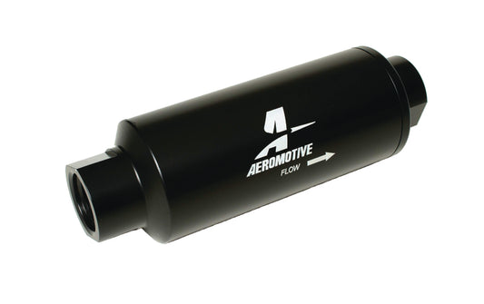 Aeromotive Marine AN-12 Fuel Filter - 100 Micron - SS Element - Racecraft Industries