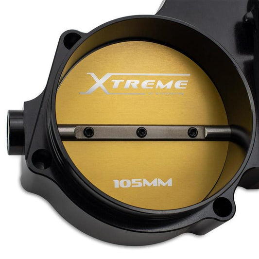BLOX Racing 2015+ Dodge Hellcat / Jeep Trackhawk 6.2L 105mm Electronic Billet Throttle Body - Black - Racecraft Industries